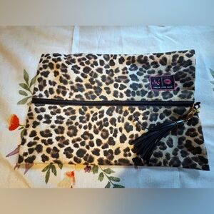 Makeup Junkie Large Cosmetic Bag with Tassel